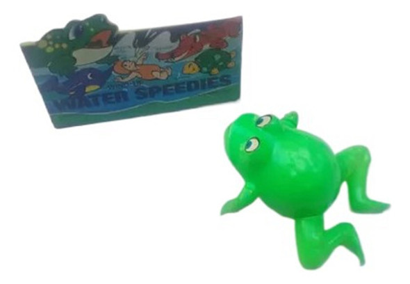 Rana Nadadora A Cuerda Hong Kong Años 70 Lupetoys 0