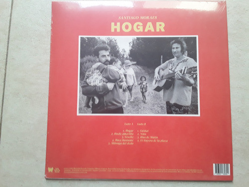 Santiago Moraes - Hogar Huele Amarillo - Lp Vinilo / Kktus 1