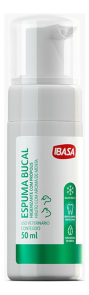 Espuma Bucal Perros Y Gatos 50 Ml Ibasa 0