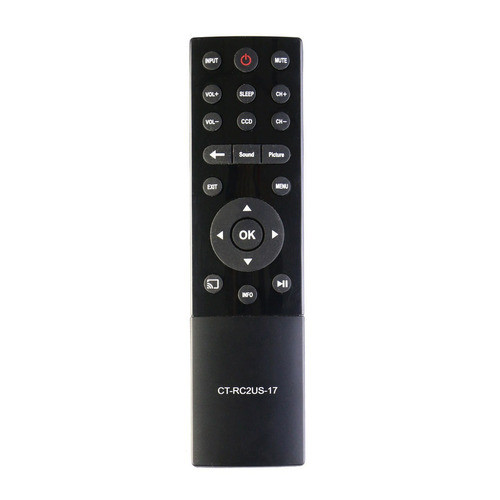 Nuevo Control Remoto Ct-rc2us-17 Para Toshiba Smart Led Hdtv 0