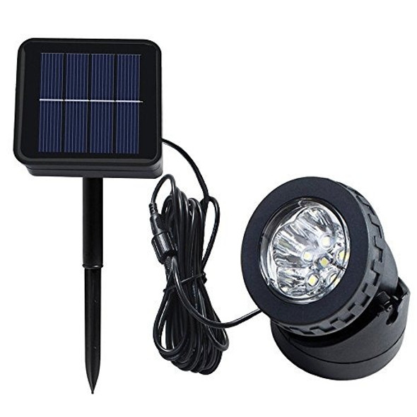 Proyector Solar Led Para Exteriores, Iluminación Subacuática 0