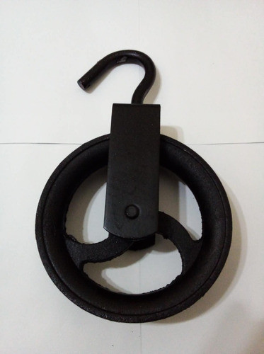 Roldana De Albañil Tipo Pocera 160 Mm Fundicion 0