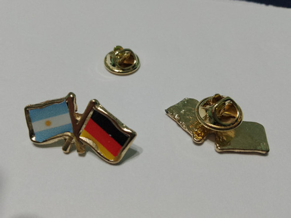 Pins Bandera Argentina Con Alemania De 2 Cms 0 Pins Bandera Argentina Con Alemania De 2 Cms 0