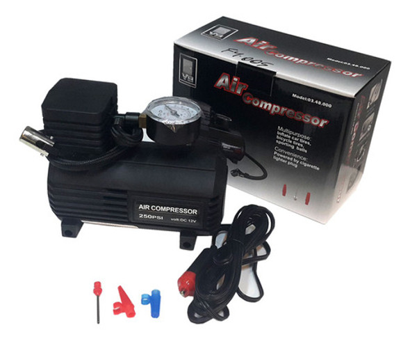 Mini Inflador Electrico Auto Moto 12 Volts 250 Psi 0