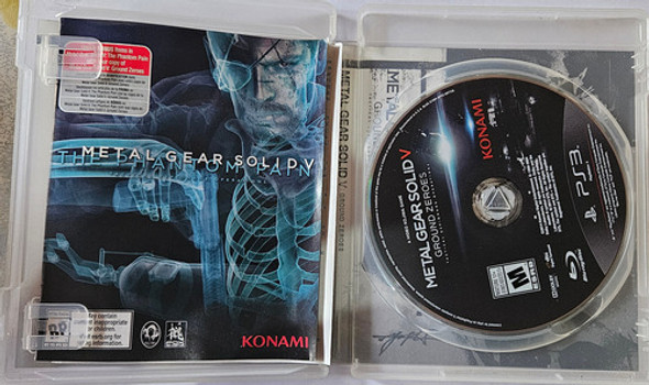 Metal Gear Solid 5 Ground Zeroes Ps3 Fisico 1