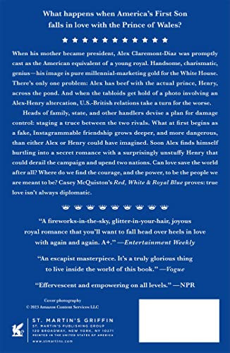 Book : Red, White And Royal Blue - Mcquiston, Casey 1