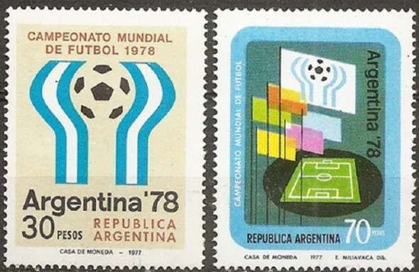 1977 Campeonato Mundial De Futbol - Argentina (sellos) Mint 0