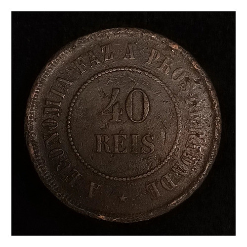 Brasil 40 Reis 1889 Muy Bueno Km 491 0