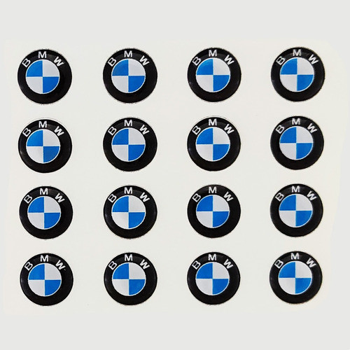 Logo Para Bmw Llaves Navaja Control Remoto Dome De 14mm Zuk 0