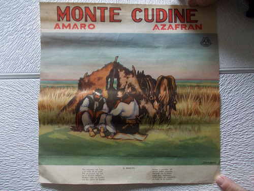Lote 6 Laminas S. Rossi, Publicidad Monte Cudine (3bis) 1