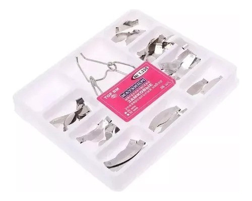 Kit Bandas Matrices Preformadas Contorneadas Clip 36u 1