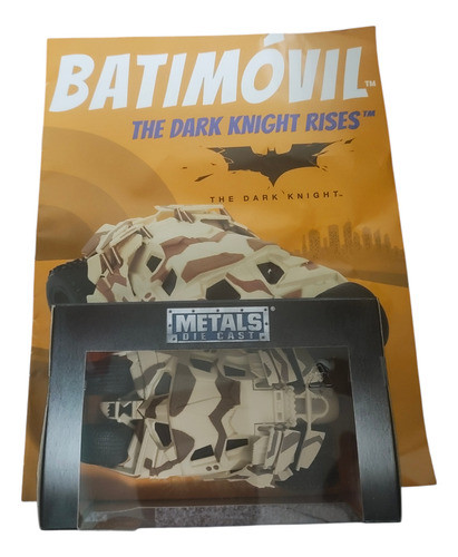 Batimovil- Nacion-the Dark Knigth Batmobile- Camuflaje- Dc 0