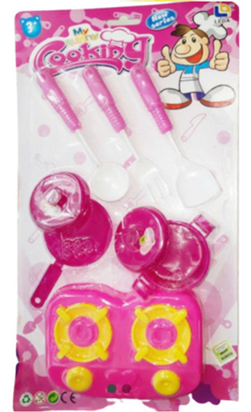 Set De Cocina Nena Con Accesorios X 8 Piezas Precio Oferta! 0