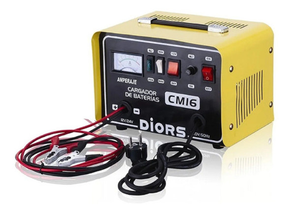 Cargador De Bateria 12 Y 24 V Diors Cm16 300w Autos Camiones 0