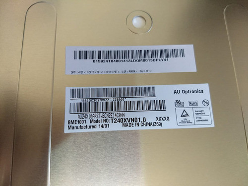 Tela Display T240xvn01.0  Tc-l24x5b Tc-l24xm6 Panasonic 1