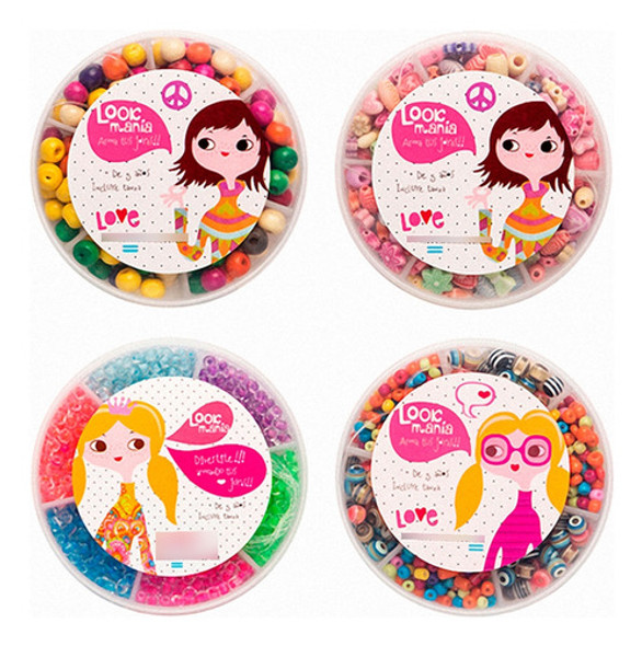 Kit De Mostacillas Caja Redonda Lookmania Ploppy.6 120514 0