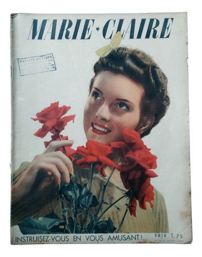 1938 Marie Claire N° 64 Revista Moda Mujeres Francia Vintage 0