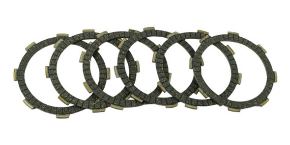 Disco Embrague Cg 125/cg 200/pulsar Ns 200 - 6 Piezas 1