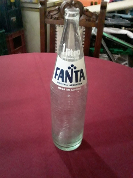 Antigua Botella Vacia Fanta Naranja 1 Litro 0