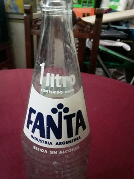 Antigua Botella Vacia Fanta Naranja 1 Litro 1