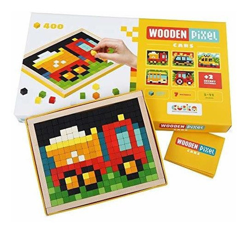 Juguetes De Madera Para Niños De Wise Elk, Autos Con 400 Pi 0