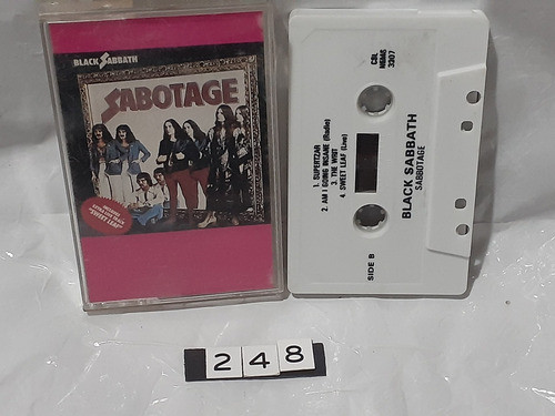 Sabotage - Black Sabbath Cassette 0