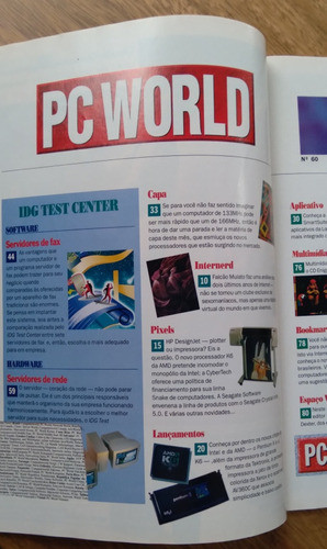 244q 28q Revista Pc World 60. Pentium Ii X K6. Pcs Servidore 1