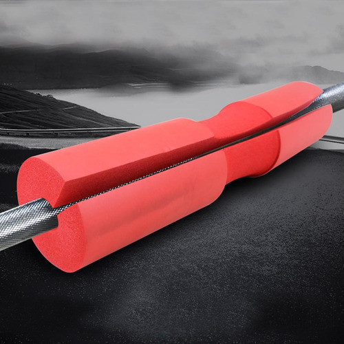 2 Peças Power Guidance Barbell Agachamento Almofada 1