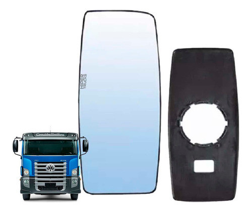 Vidro Retrovisor Vw Constellation Até 2011 Vidro Inteiro Ld 0