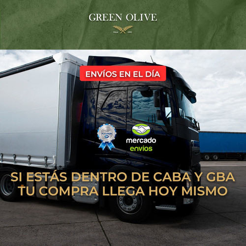 Aceitunas Verdes N°2 Green Olive 1kg 1