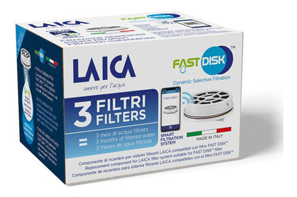 Pack De Discos Filtrantes Fast Disk 3 Unidades Filtro Dimm 0