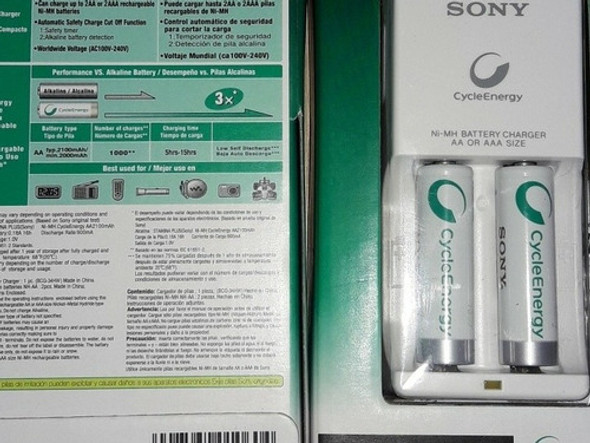 Cargador Pilas Con Pilas Sony 0