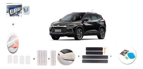 Combo De Accesorio De Protección Para Chevrolet Tracker 1