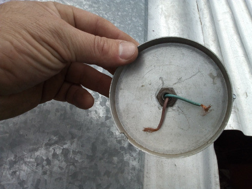 Antiguo Spot Dirigible Aluminio Y Bronce Niquelado - 350 Grs 1