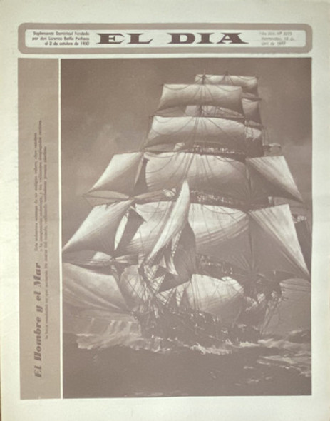 Vintage El Día N° 2275 Severino Pose Pintor  1977 0 Vintage El Día N° 2275 Severino Pose Pintor  1977 0