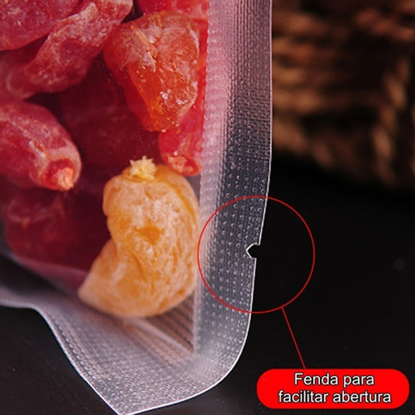 Embalagem Ranhurada Formato De Diamante - Kit C/100 Un 10cmx15cm - Fresh Pack Pro, Oster Fun Kitc 1