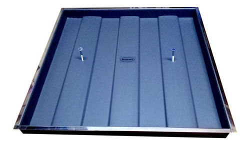 Tapa Camara Septica Inspeccion 60x60 Cm C/ Marco Y Tornillo 1