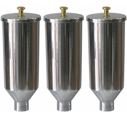 Kit Com 3 Copos Para Doceiras De Churros Profissional 1