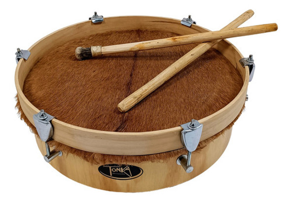 Bombo Leguero Chato Compacto 18 PuLG (47 Cm) Viajero + Funda 1