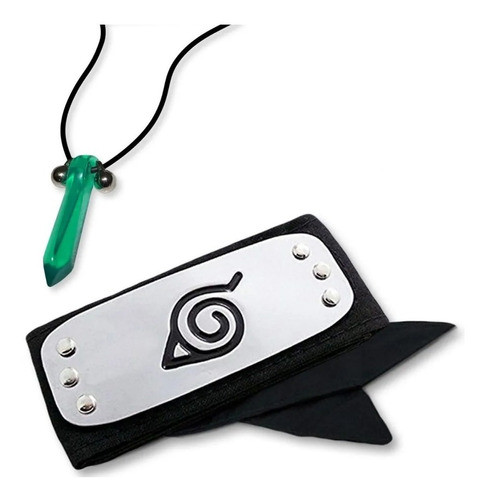 Bandana + Colar Naruto Shipudden Tsunade Cosplay Anime 0