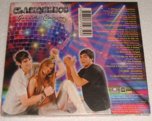 Clasiqueros Grandes Clasicos Cd Sellado / Kktus 1