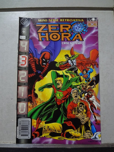Gibi Dc Zero Hora Mini Série Nº 3 De 5 - Crise No Tempo 0