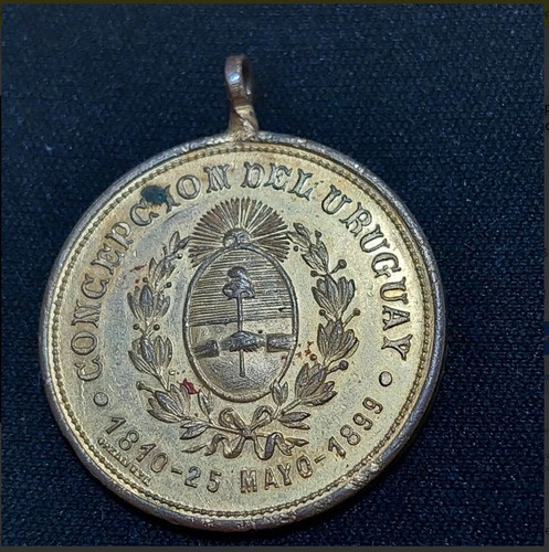 Medalla Concepcion Del Uruguay A Los Proceres 1899 - 014 1