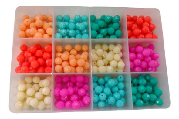 Set Para Armar Pulseras Collares Kit Bijou Caja Organizadora 1