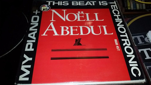 Noell Abebul This Beat Is Technotronic My Piano Maxi Frances 0