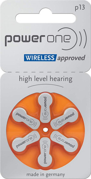 Bateras Para Audfonos Powerone, Tamao 13, Paquete De 60 0