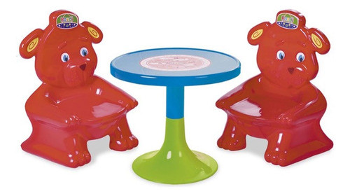 Mesa Con Dos Sillas Rondi Infantil 3061 Universo Binario 0