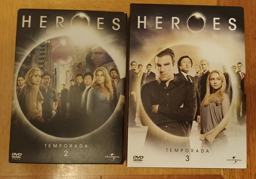 Héroes - Temporadas 2 Y 3 - Son 9 Dvd 0