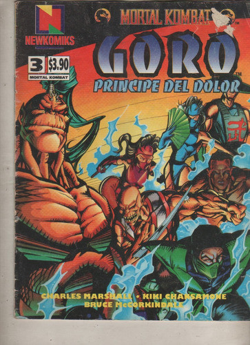 Revista * Mortal Kombat * Goro * Nº 3 - Año 1995 0