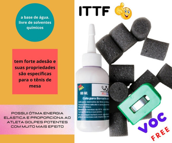 Combo 3u Cola Rápida Base De Água De Ping Pong Adesivo Bola 1
